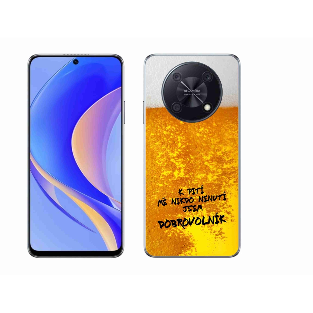Gél borítás mmCase a Huawei Nova Y90-hez - sör motívum 4