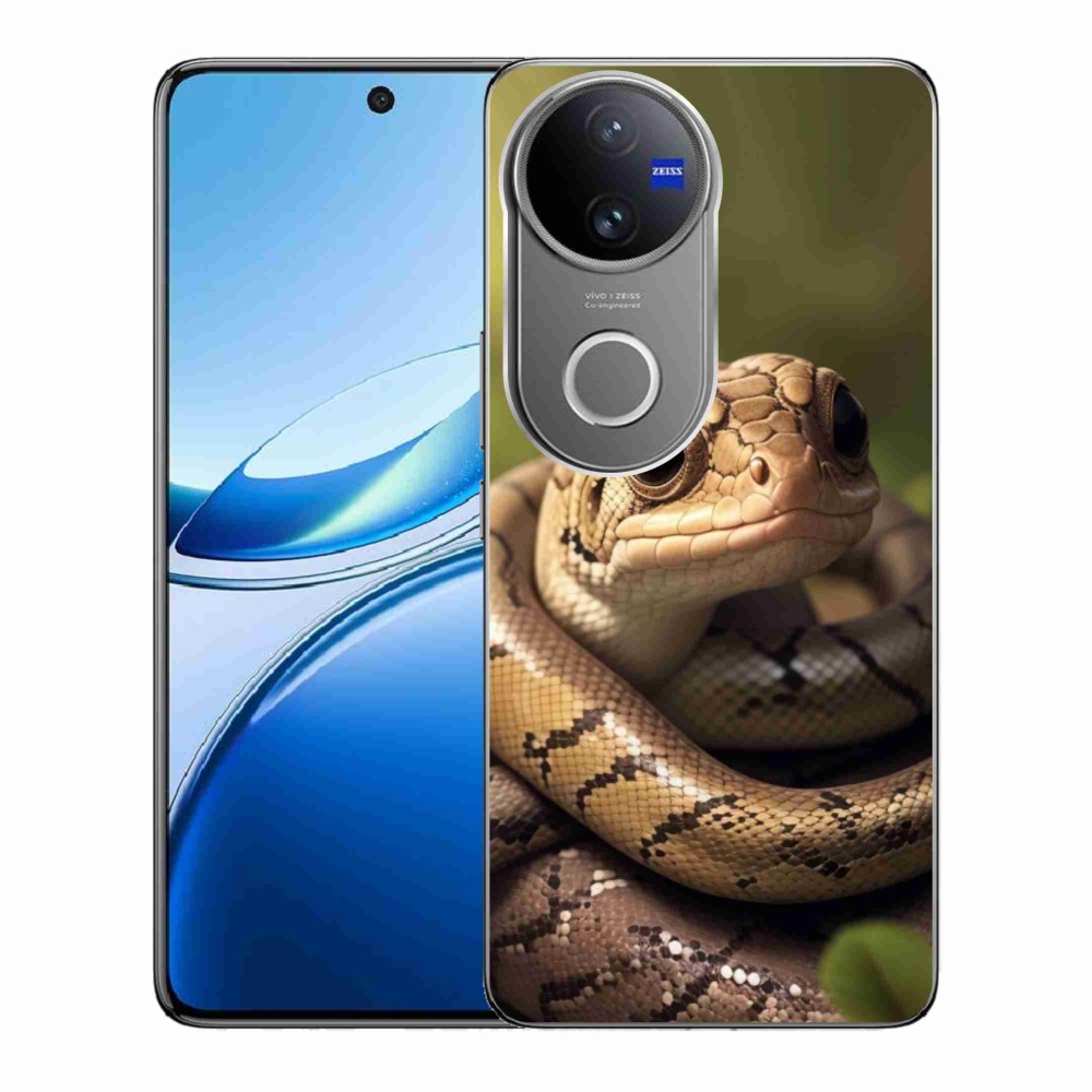 Zselés borító mmCase a Vivo V50 5G készülékhez - kígyó 1
