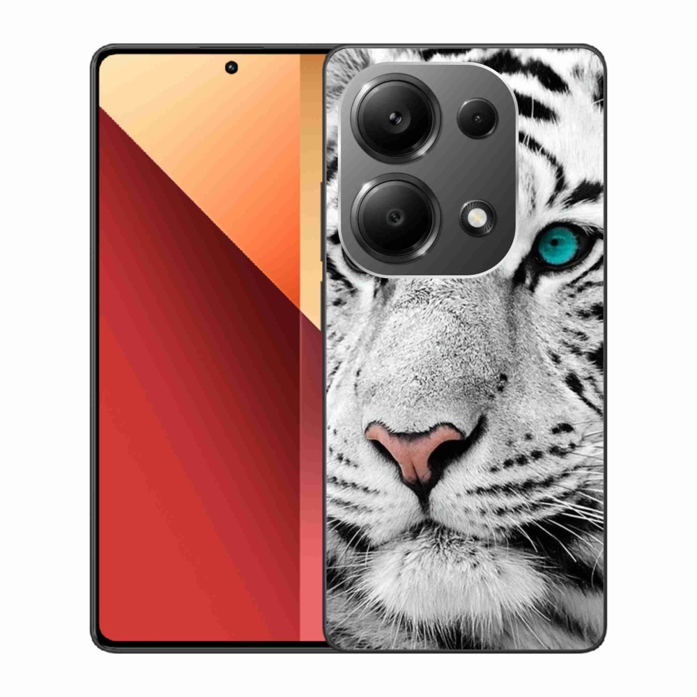 Gél borítás mmCase a Xiaomi Redmi Note 13 Pro 4G/Poco M6 Pro számára - fehér tigris