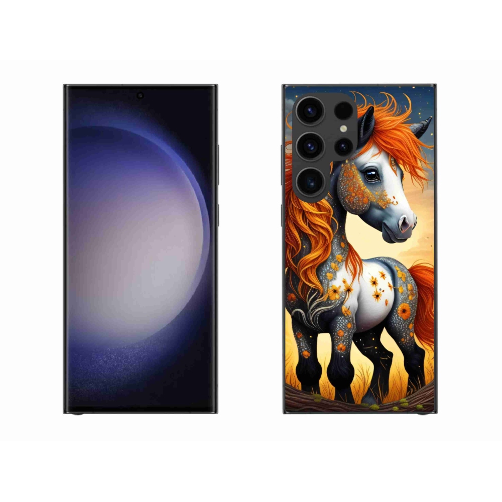 Zselés borítás mmCase Samsung Galaxy S23 Ultra 5G - színes póni