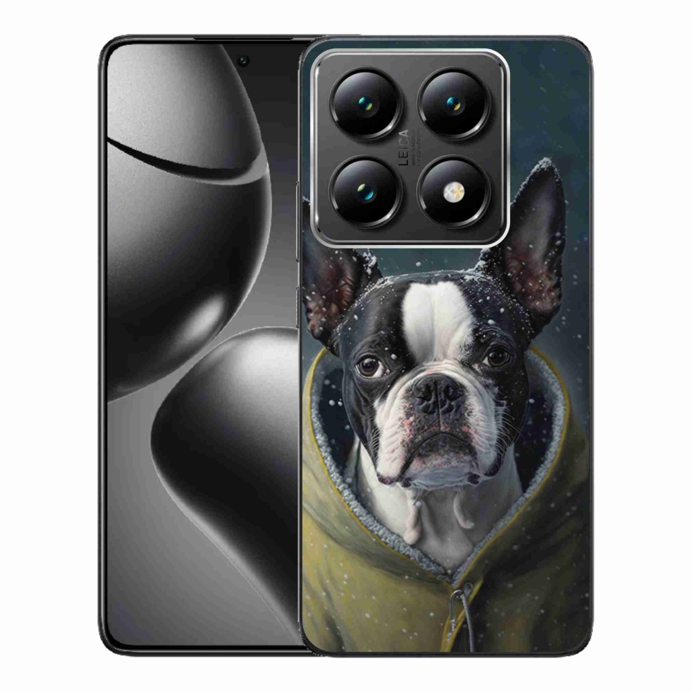 Gél borítás mmCase a Xiaomi 14T Pro számára - bulldog