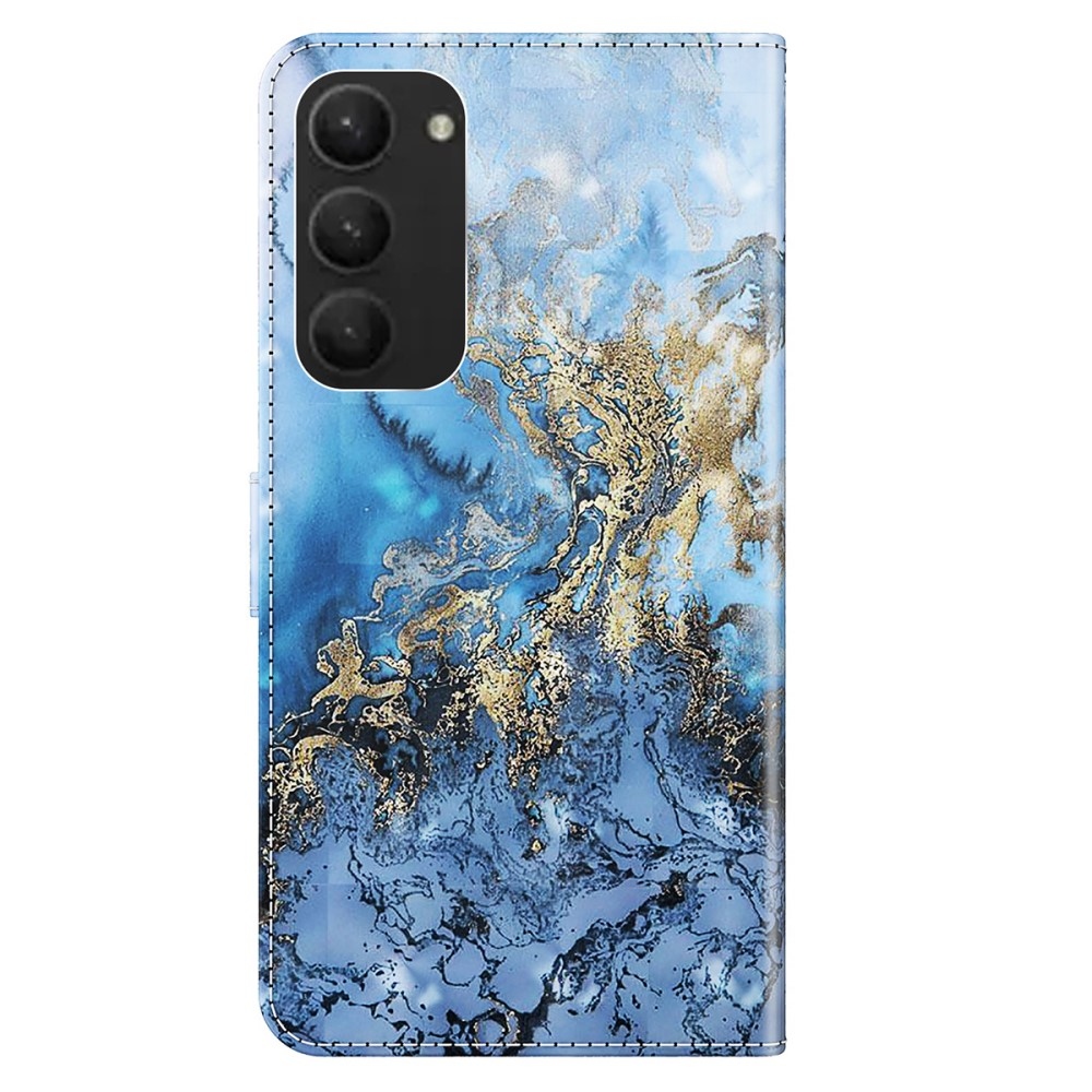 Nyomtatott könyv tok Samsung Galaxy S24+ készülékhez - absztrakt minta