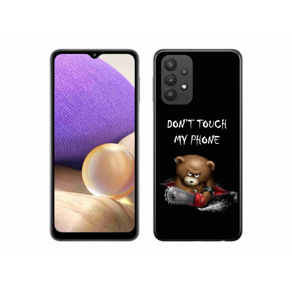 Gél védőburkolat mmCase Samsung Galaxy A32 5G - ne érintse meg a telefont