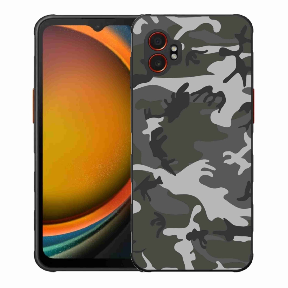 Zselés borítás mmCase Samsung Galaxy Xcover 7 Pro készülékhez - álcázó mintázat