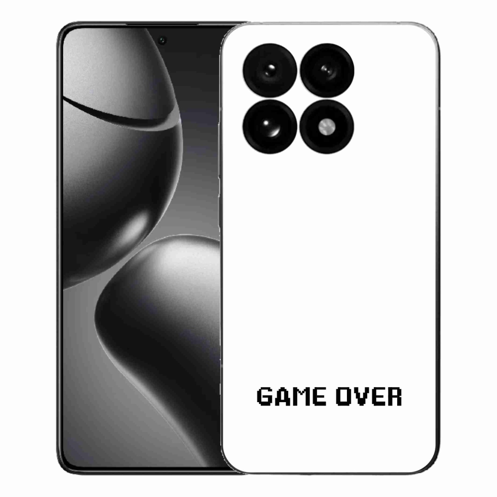 Gél borító mmCase a Xiaomi 15T-hez - játék fehér háttérrel