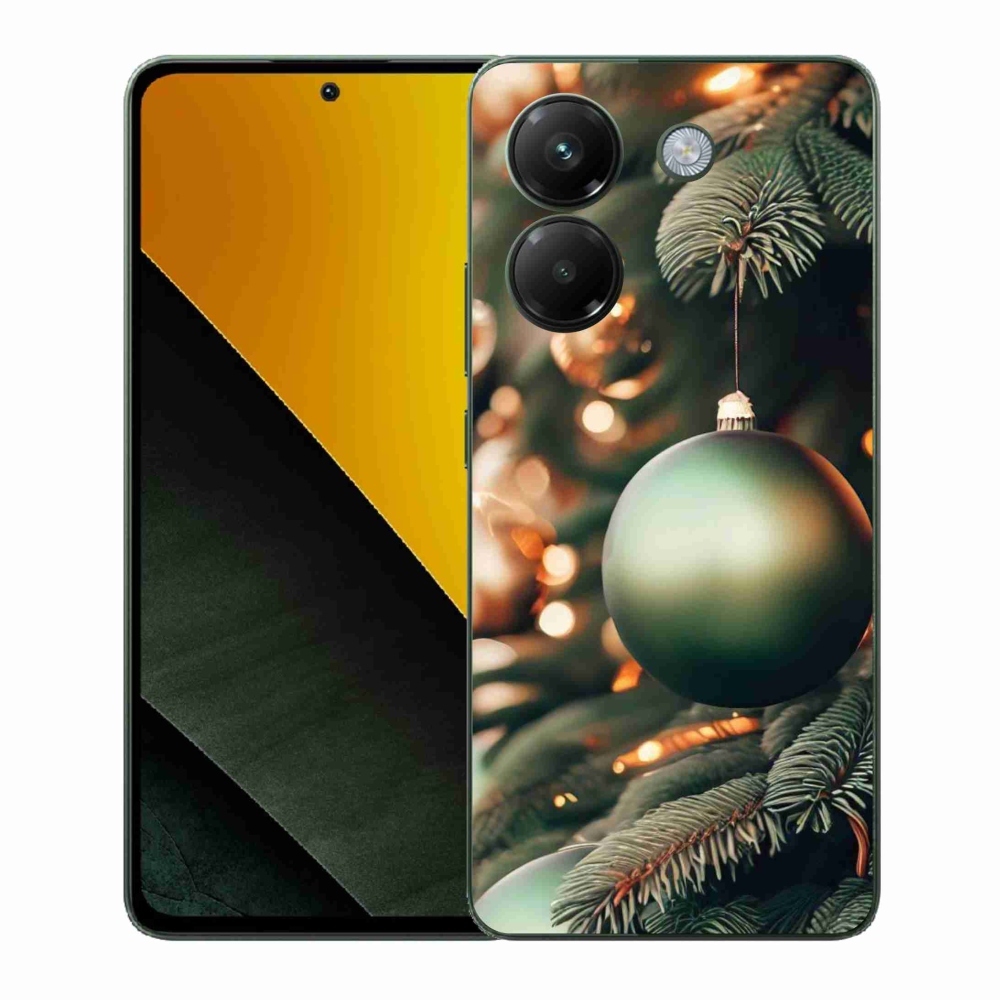 Gél borítás mmCase a Xiaomi Poco M7 Pro 5G számára - karácsonyi dekorációk 1