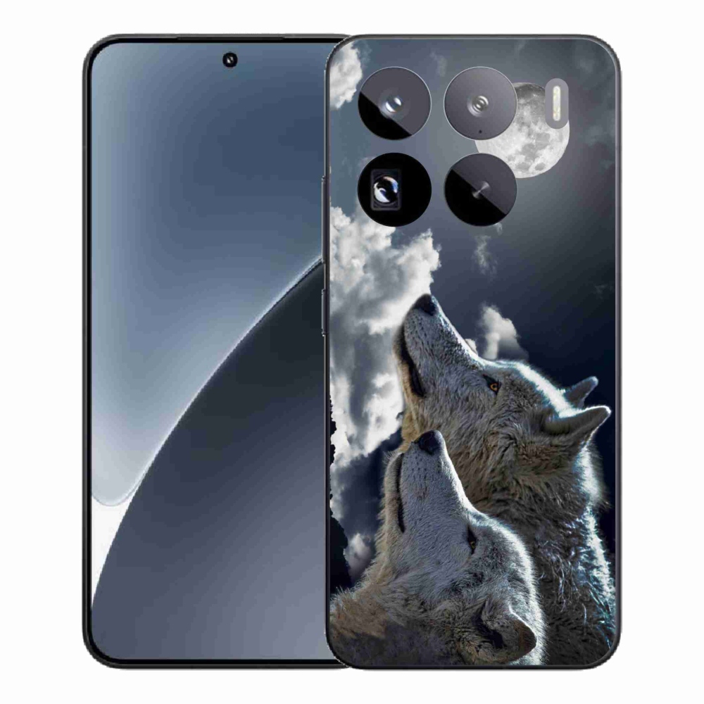 Gél borítás mmCase a Xiaomi 15 Pro-hoz - farkasok