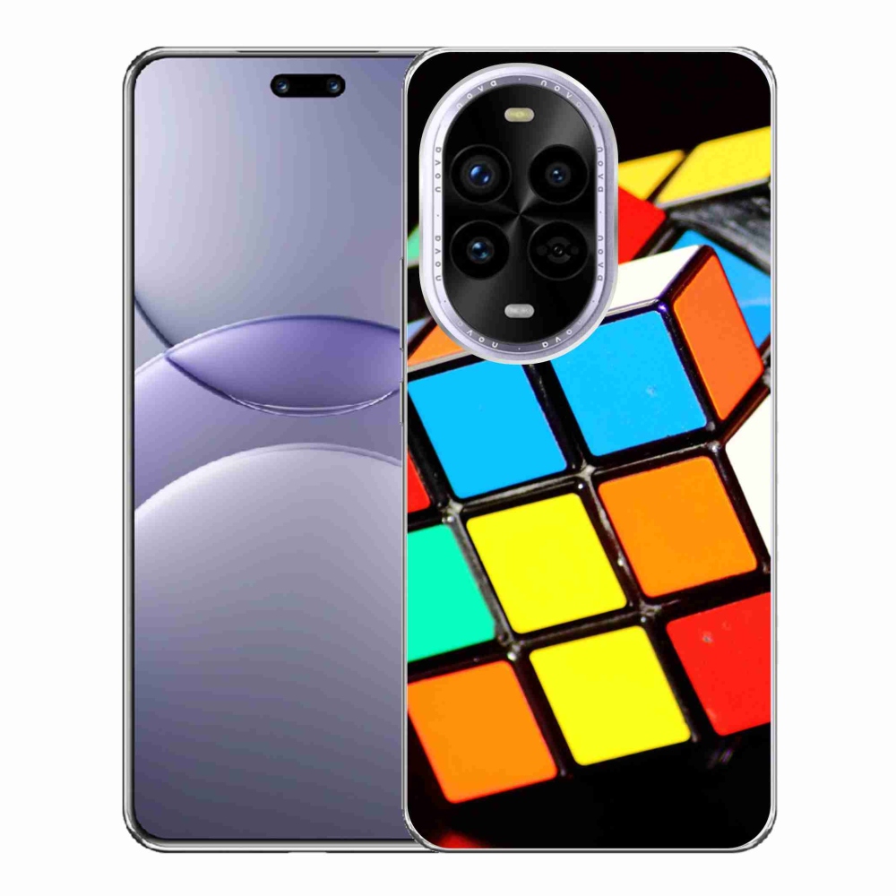 Gél borítás mmCase a Huawei Nova 13 Pro 5G számára - Rubik-kocka