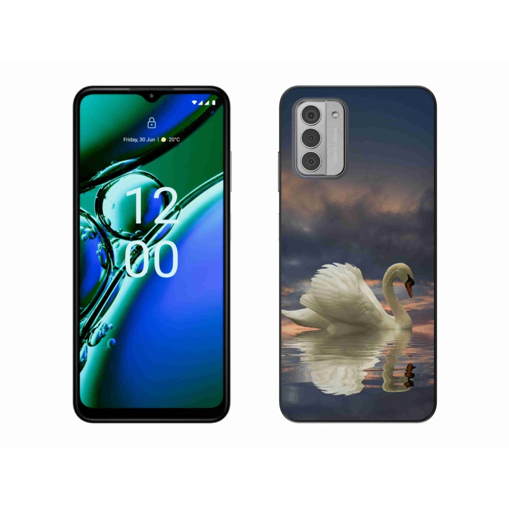 Zselés tok mmCase a Nokia G42 készülékhez - hattyú