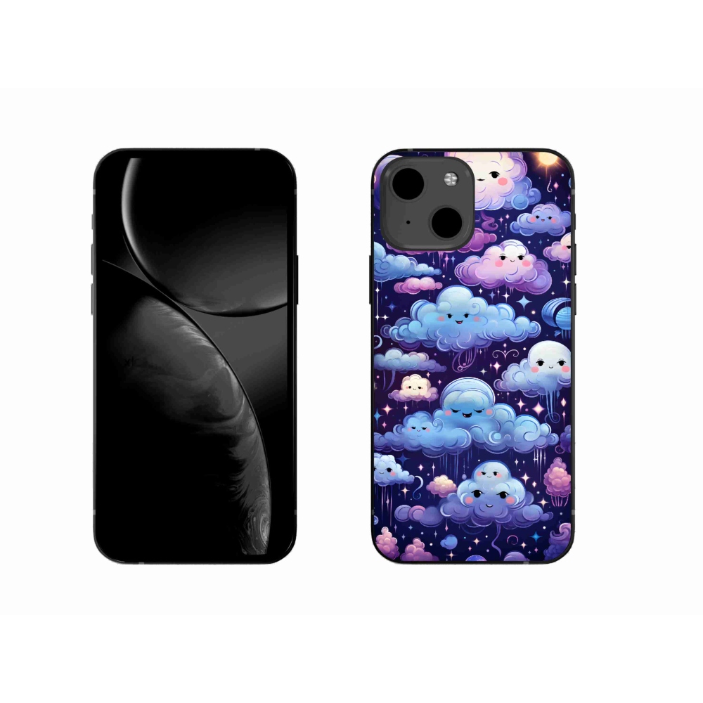 Zselés borítás mmCase iPhone 13 készülékhez - felhők