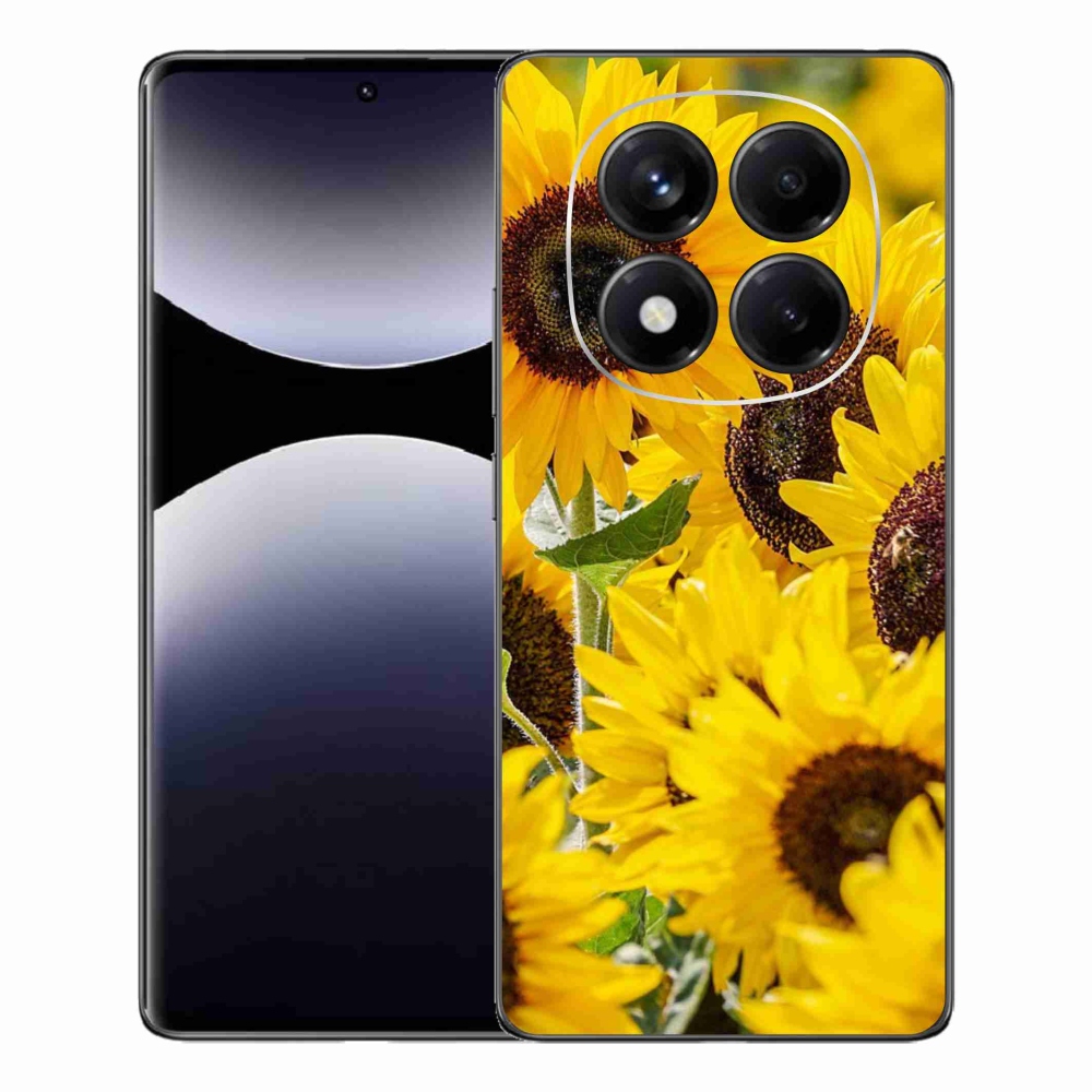 Gél borítás mmCase a Xiaomi Redmi Note 14 Pro készülékhez - Napraforgó