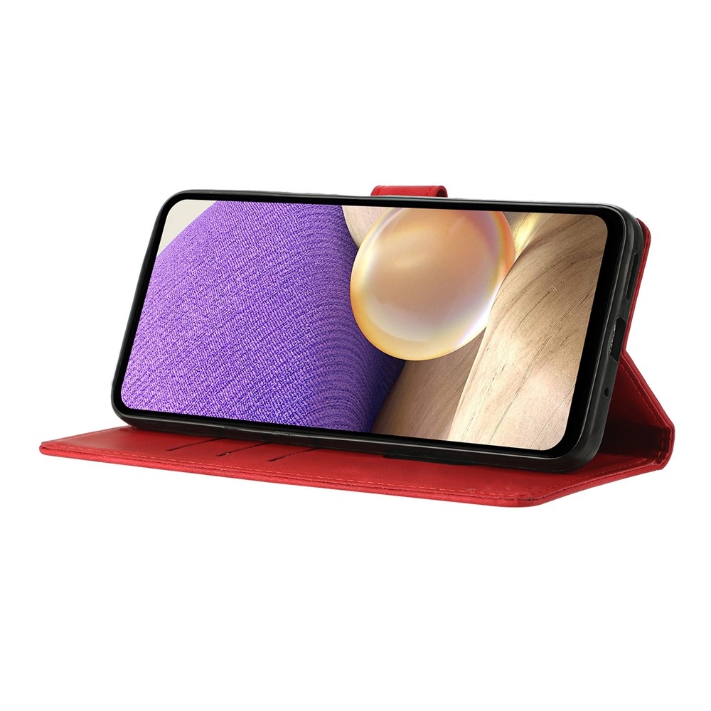 Háromszögek könyvtáska Xiaomi 15T Pro-hoz - piros