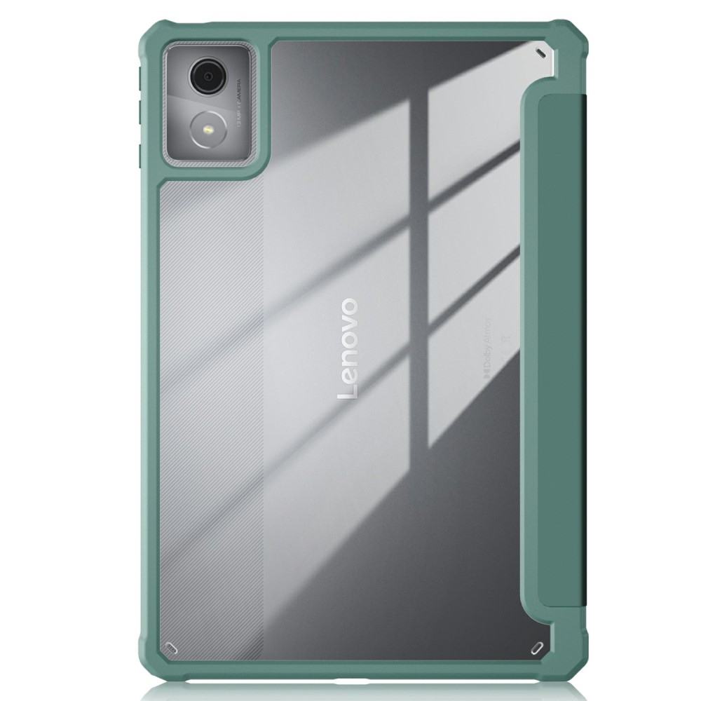 Ügyes záró tok Lenovo Tab K11 Plus táblagéphez - zöld