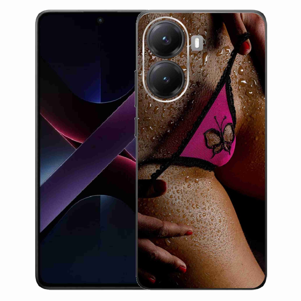 Gél borító mmCase a Xiaomi Poco X7 Pro 5G számára - szexi nő