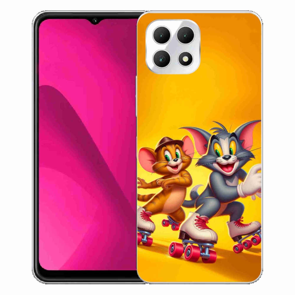 Zselés borítás mmCase a T-Mobile T Phone 2 készülékhez - tom and jerry