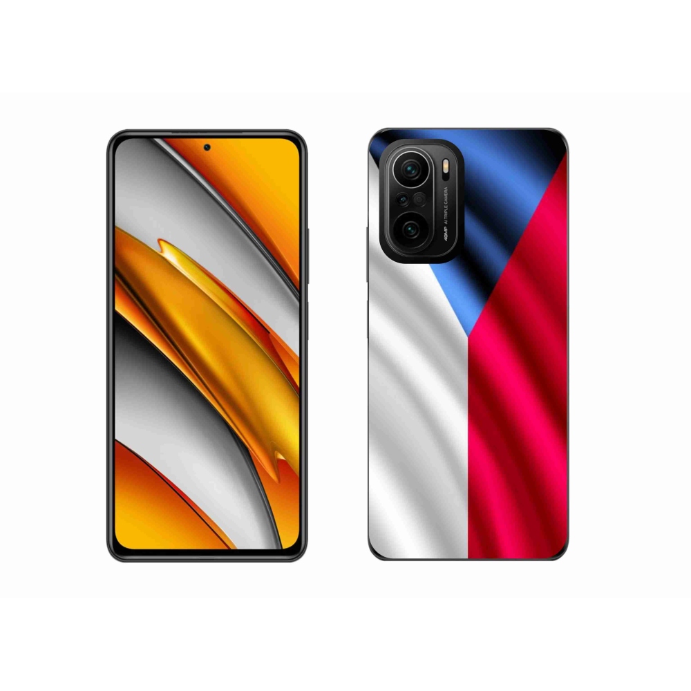 Gél borítás mmCase a Xiaomi Poco F3-hoz - cseh zászló