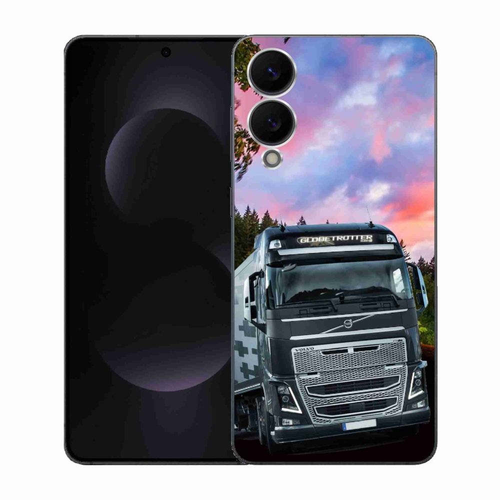 Gél borítás mmCase Samsung Galaxy S25 Edge készülékhez - teherautó 2