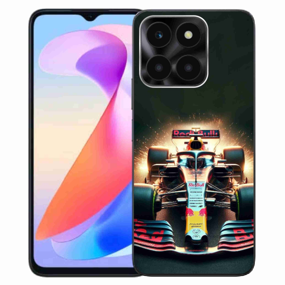 Zselés borítás mmCase a Honor X6a számára - formula 3