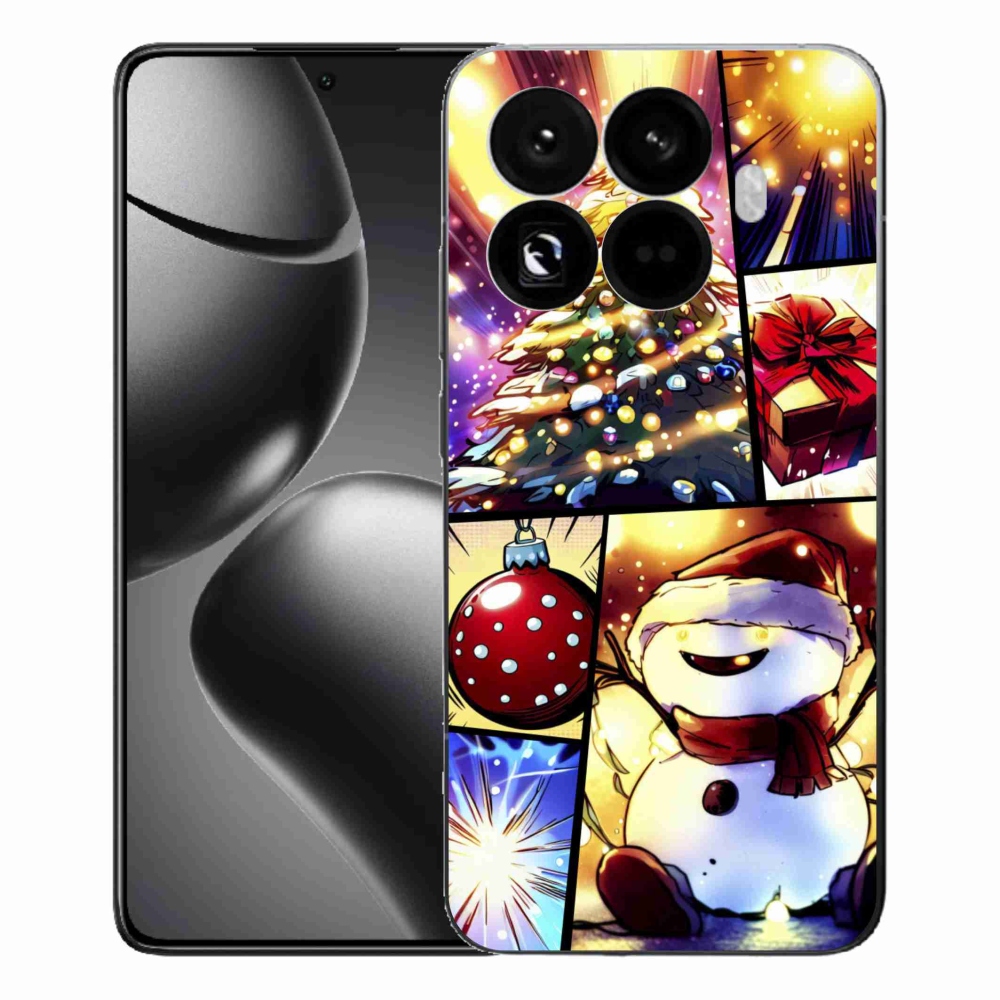 Gél borítás mmCase a Xiaomi 15T Pro számára - karácsonyi motívumok 1