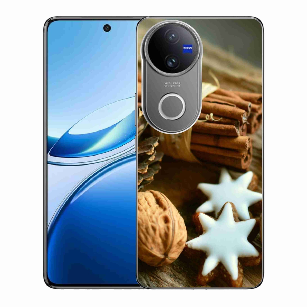 Gél borítás mmCase a Vivo V50 5G készülékhez - fahéj és mézeskalács