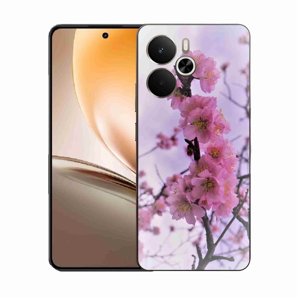 Gél borító mmCase a Realme 14 5G/14T 5G számára - virágok 7