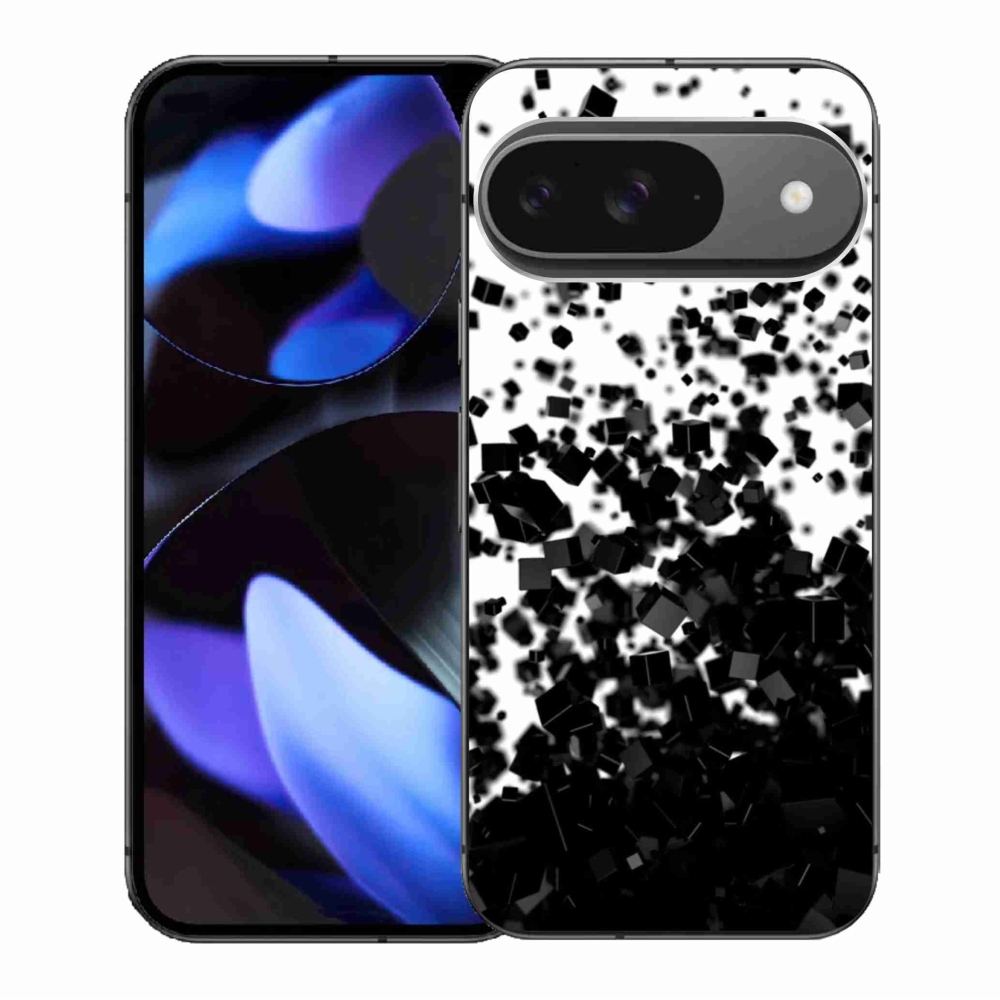 Zselés borítás mmCase a Google Pixel 9/9 Pro készülékhez - absztrakt minta 1