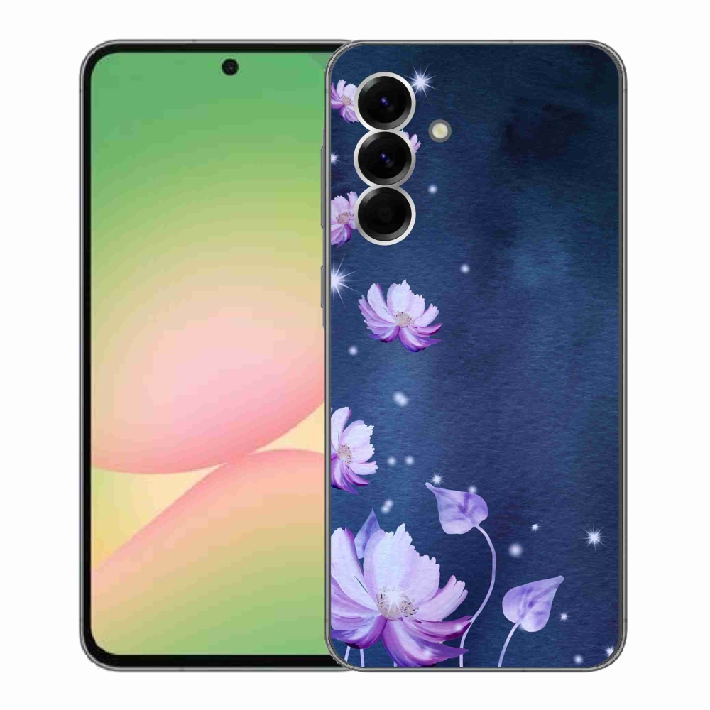 Gél borítás mmCase Samsung Galaxy A56 5G - hulló virágok