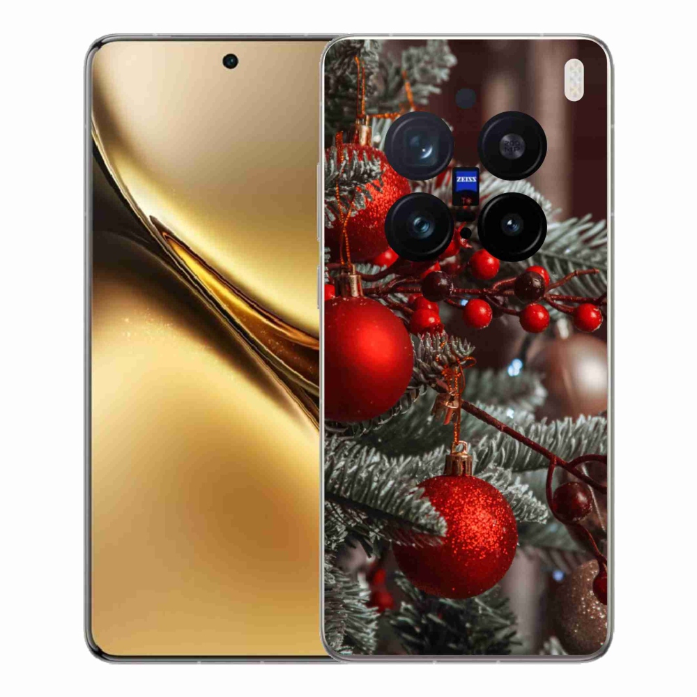 Gél borítás mmCase a Vivo X200 Pro 5G-hez - karácsonyi dekorációk 2