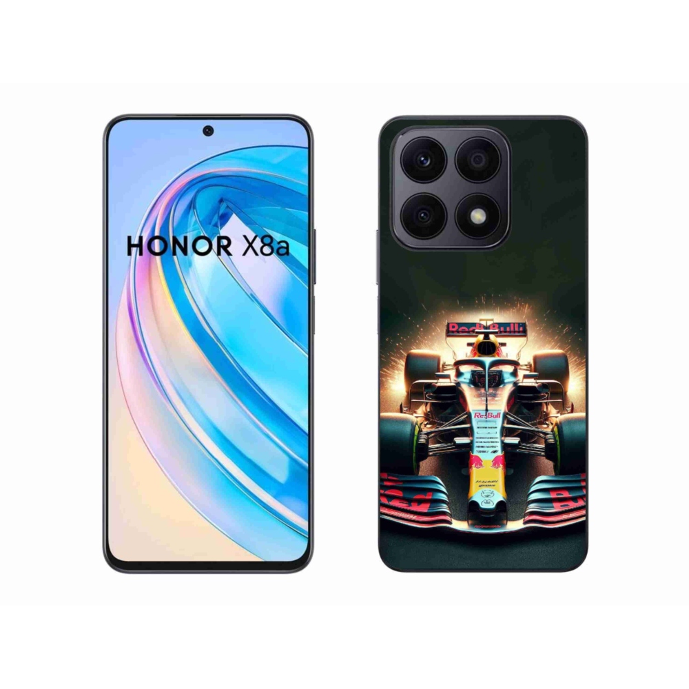 Zselés borítás mmCase a Honor X8a számára - formula 3
