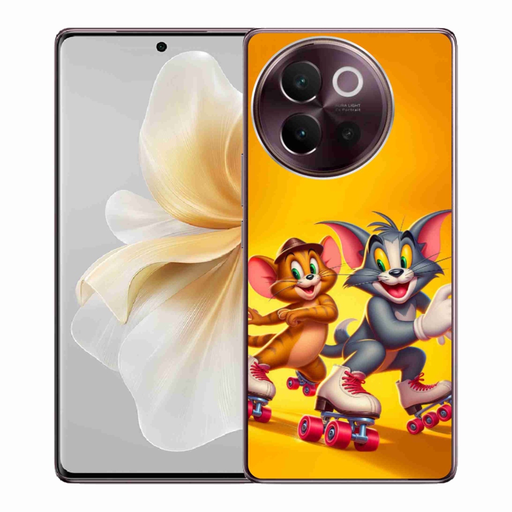 Gél borítás mmCase a Vivo V40 Lite 5G-hez - tom and jerry