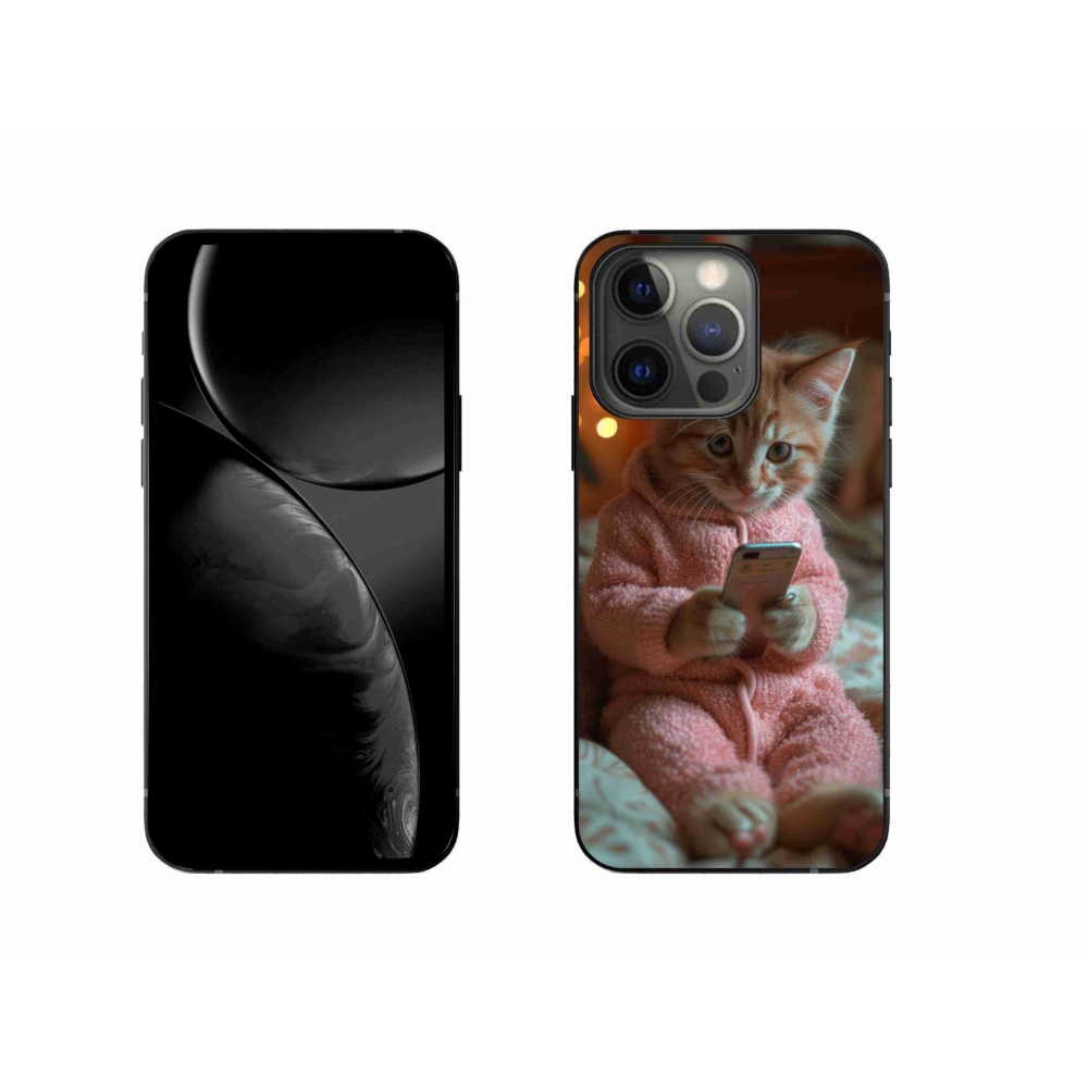 Gél védőburkolat mmCase iPhone 13 Pro készülékhez - baba mobillal