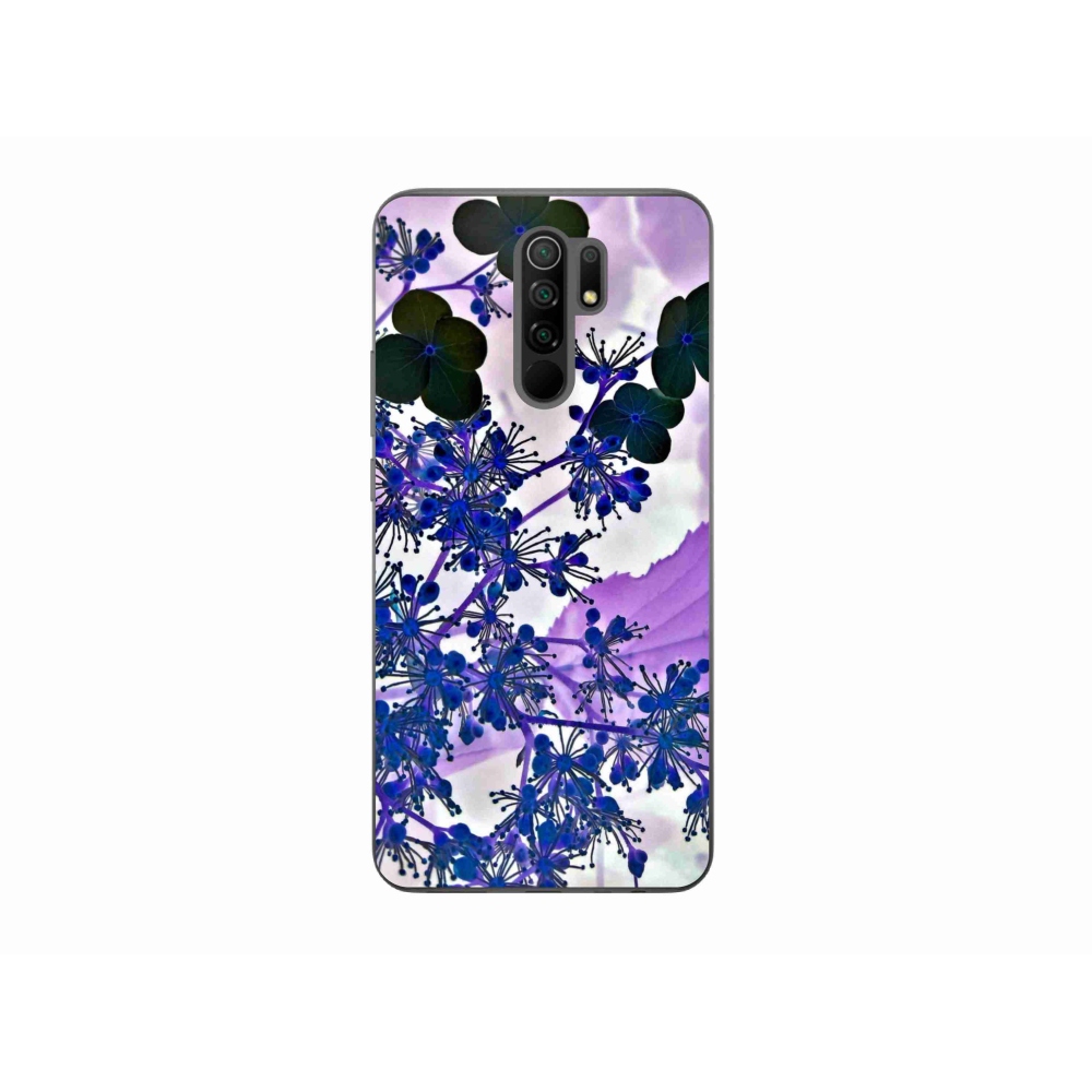 Gél borító mmCase a Xiaomi Redmi 9-hez - hortenzia virág