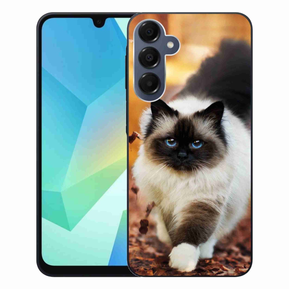 Gél tok mmCase a Samsung Galaxy A16 4G/5G készülékhez - macska
