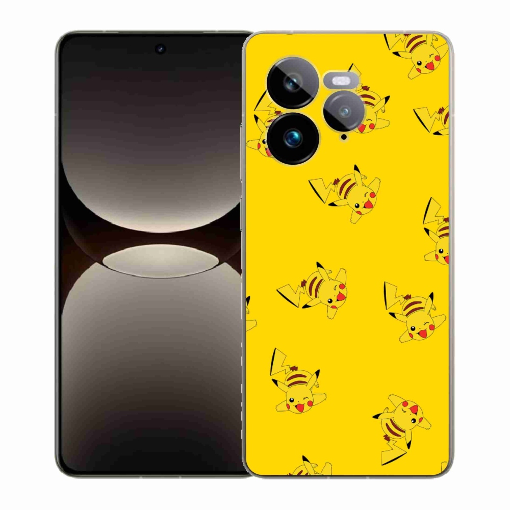 Gél borítás mmCase a Realme GT 7 Pro 5G számára - pikachu