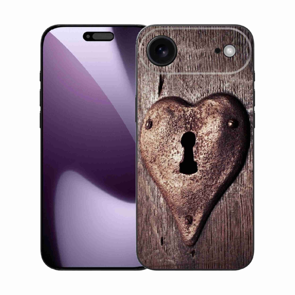 Gél borítás mmCase iPhone 17 Air készülékhez - szív alakú zár