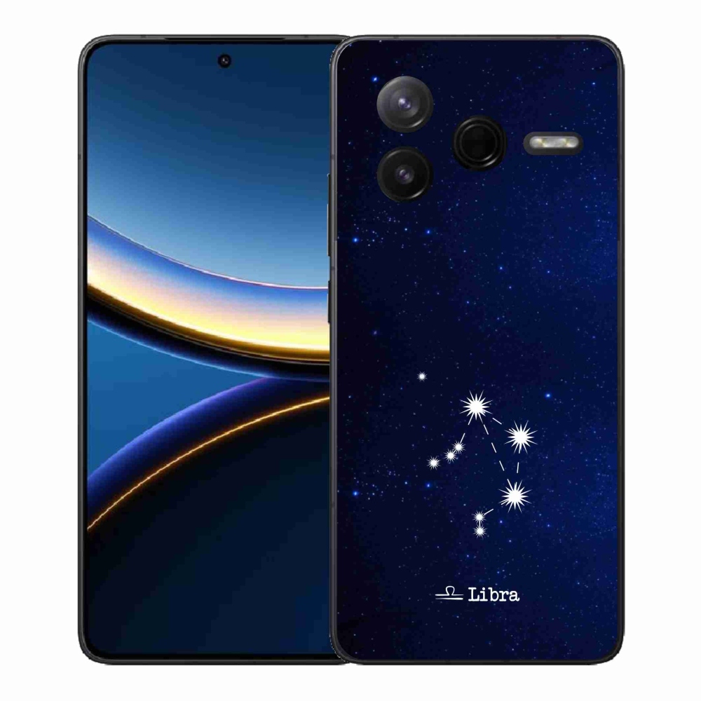 Gél borítás mmCase a Xiaomi Poco F7 Pro számára - csillagkép Libra