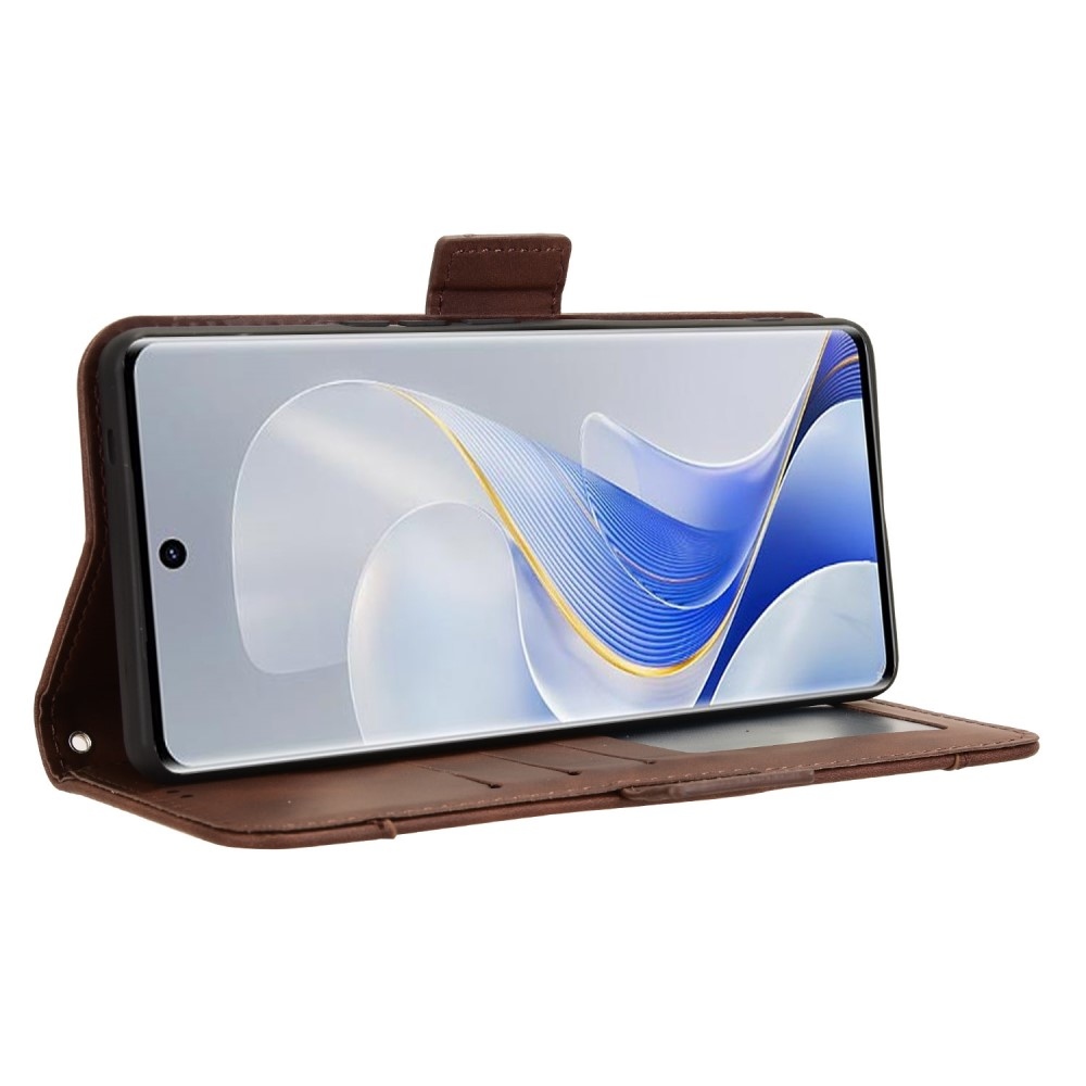 Több könyv tok a Vivo V40 5G-hez - barna