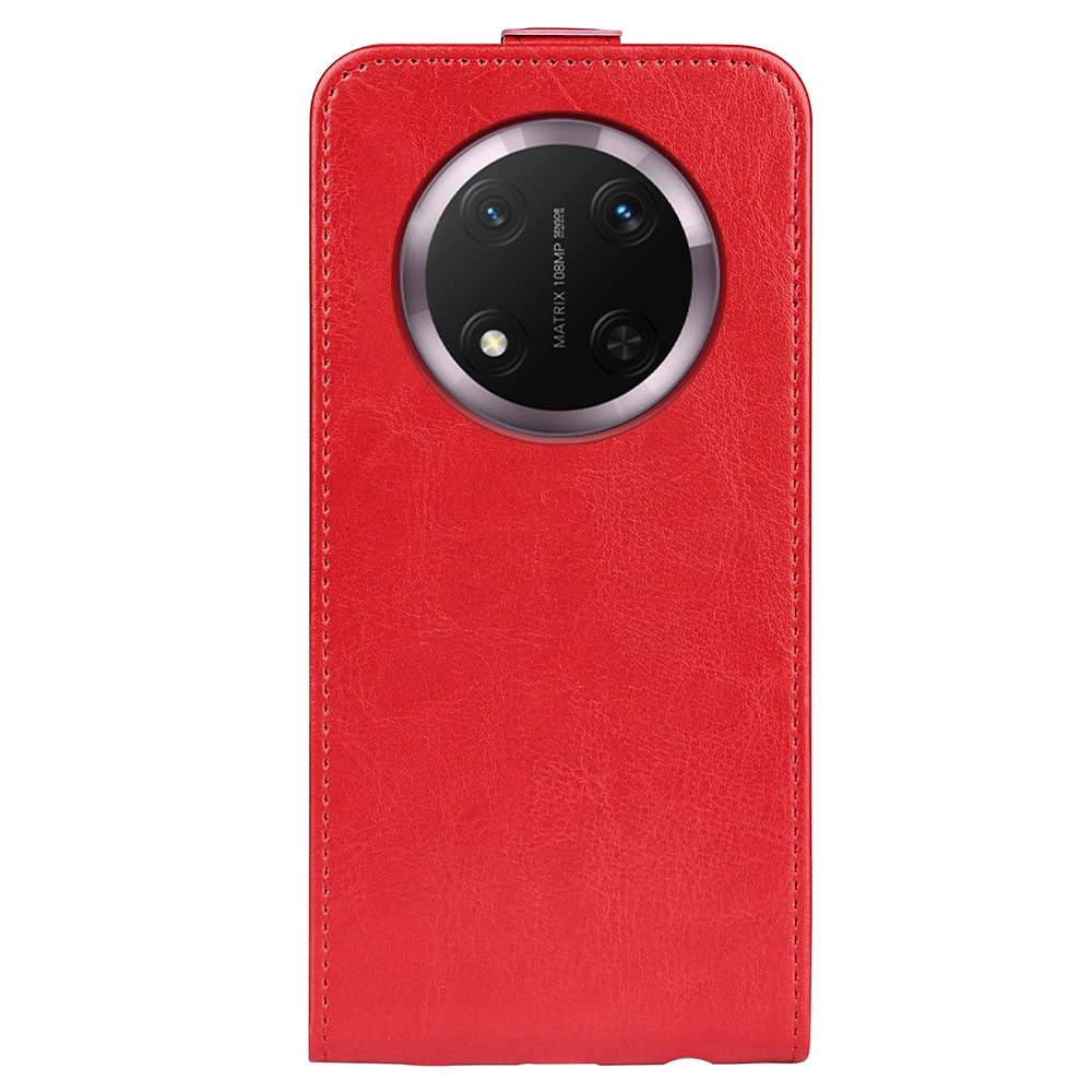 Függőleges könyvtáska a Honor Magic 7 Lite 5G készülékhez - piros