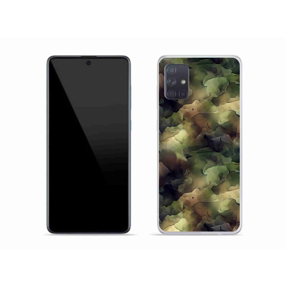 Gél védőhuzat mmCase Samsung Galaxy A51 készülékhez - terepszínű minta 10