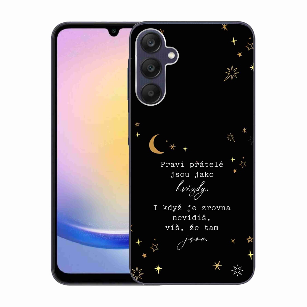 Gél borítás mmCase Samsung Galaxy A25 5G - idézem 6 fekete háttér