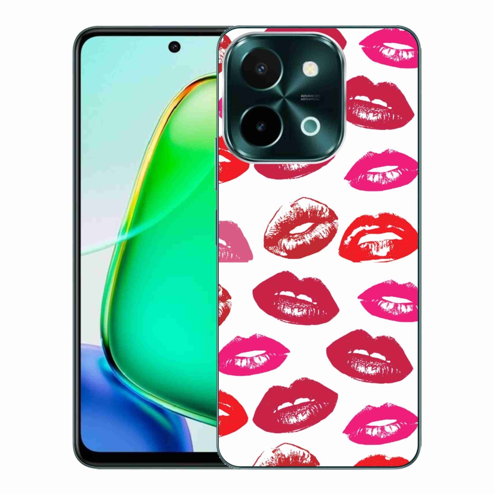 Gél védőburkolat mmCase a Vivo Y28 készülékhez - ajkak