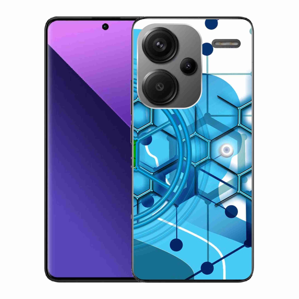Gél borítás mmCase a Xiaomi Redmi Note 13 Pro+ 5G számára - absztrakt minta 2
