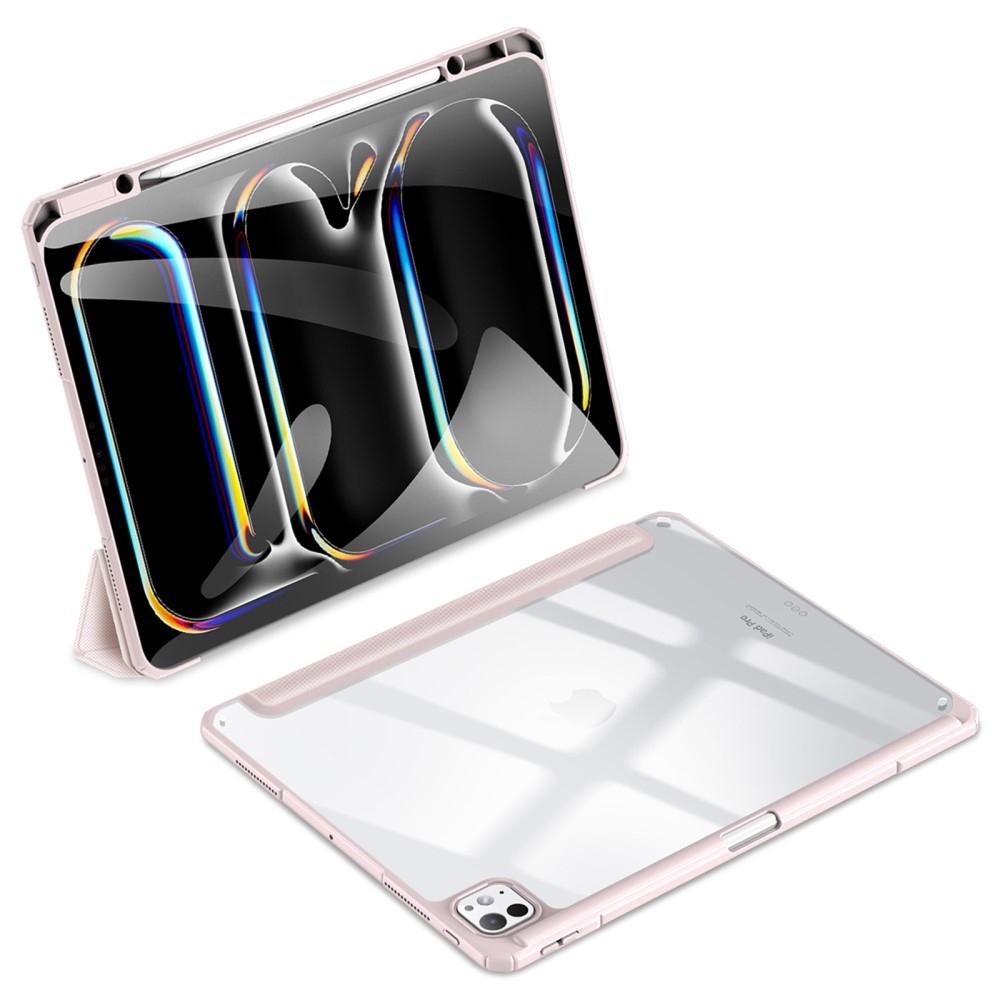 DUX okos tok iPad Pro 13 (2024) - rózsaszín