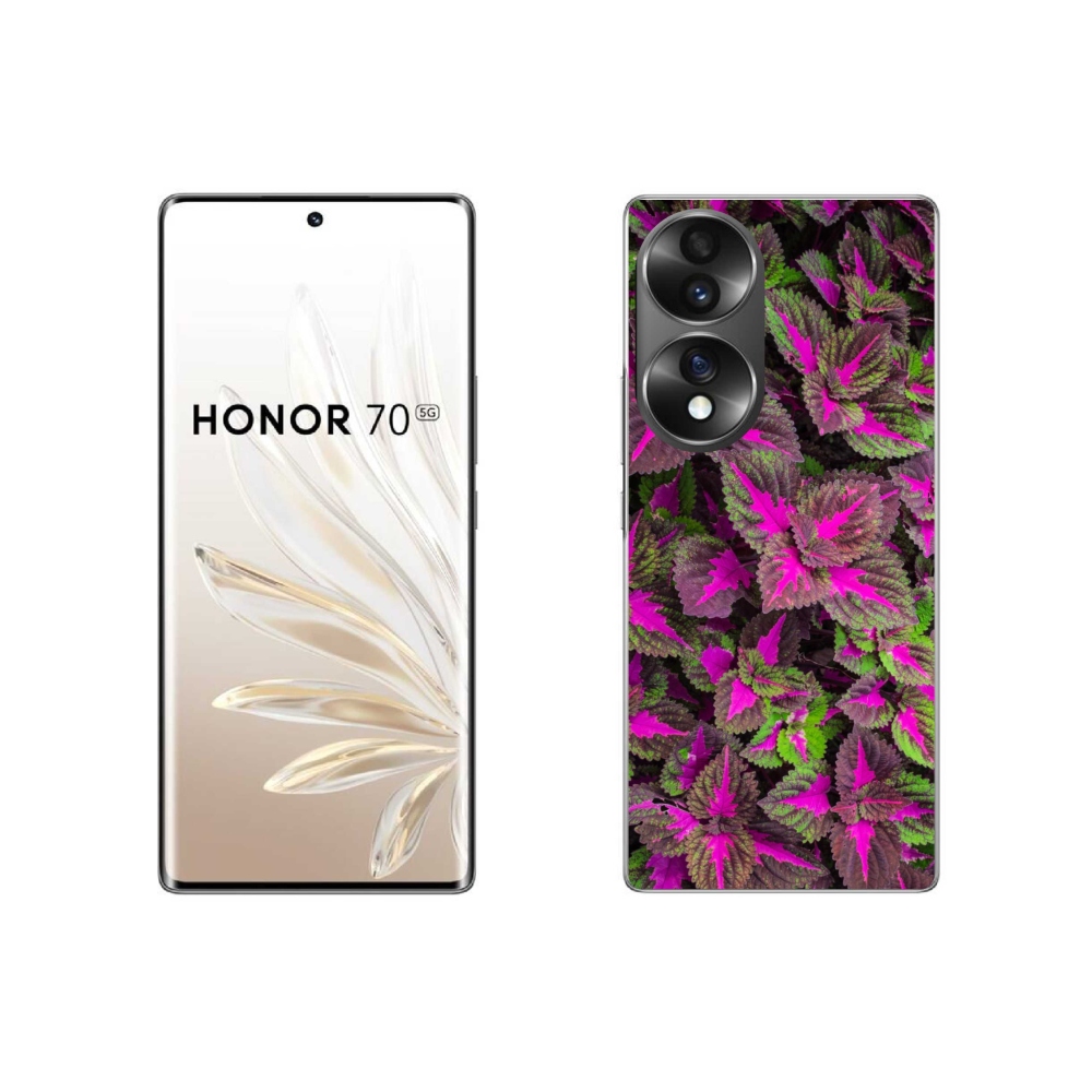 Zselés borítás mmCase a Honor 70-hez - virág 10