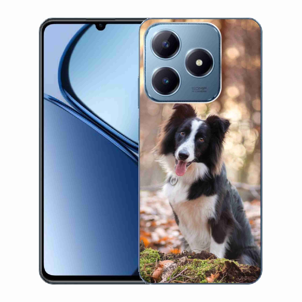Gél tok mmCase a Realme C63 készülékhez - border collie 1