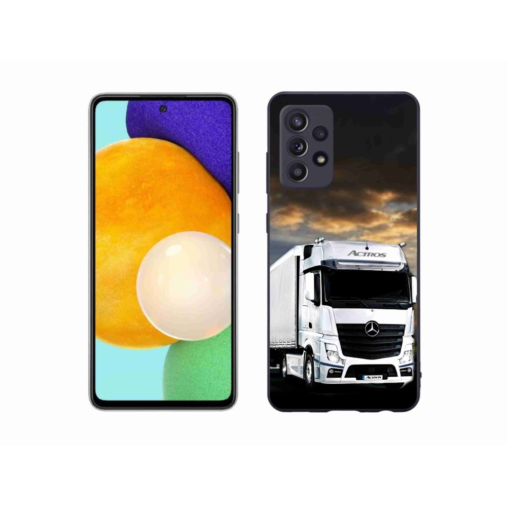 Zselés borítás mmCase Samsung Galaxy A52/A52 5G - teherautóhoz