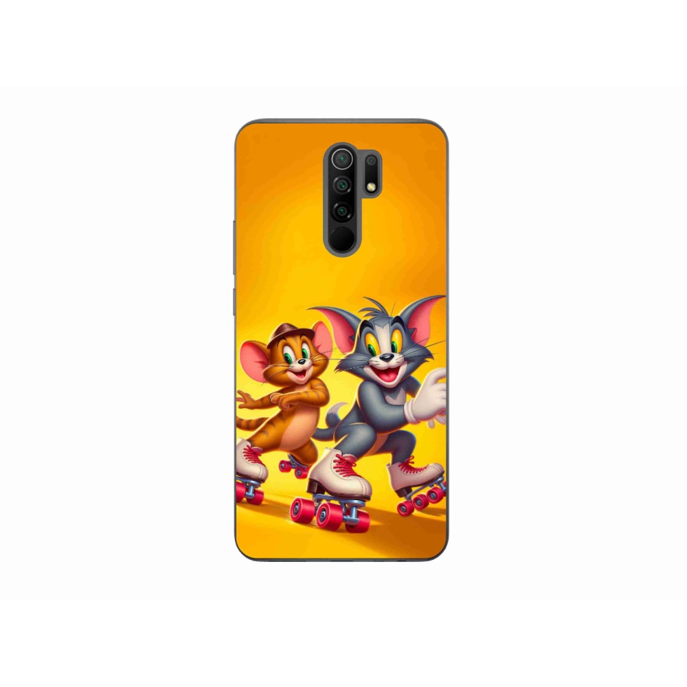 Gél borítás mmCase a Xiaomi Redmi 9-hez - tom and jerry
