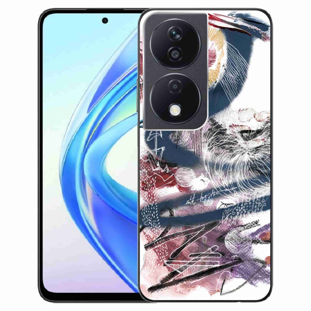 Zselés borítás mmCase a Honor X7b/Honor 90 Smart készülékhez - absztrakt motívum 28