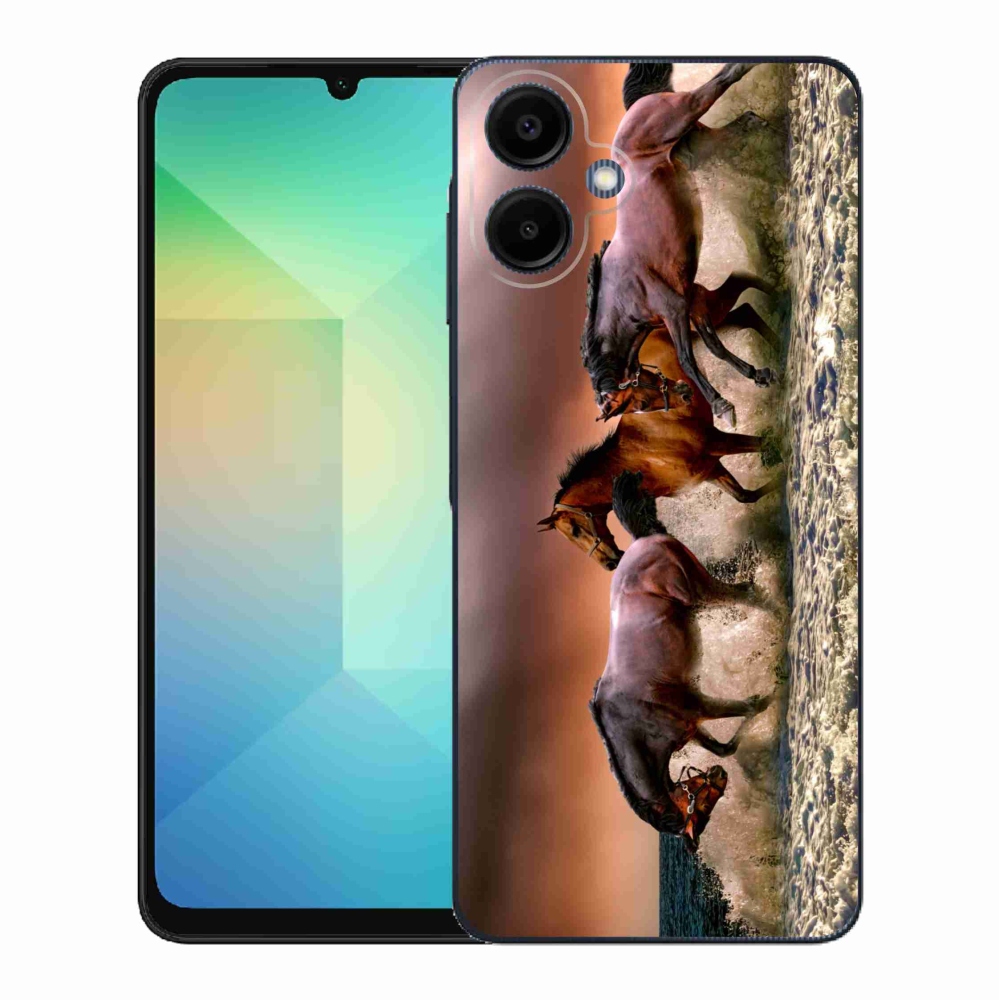 Zselés borítás mmCase Samsung Galaxy A06 4G - lovak 1