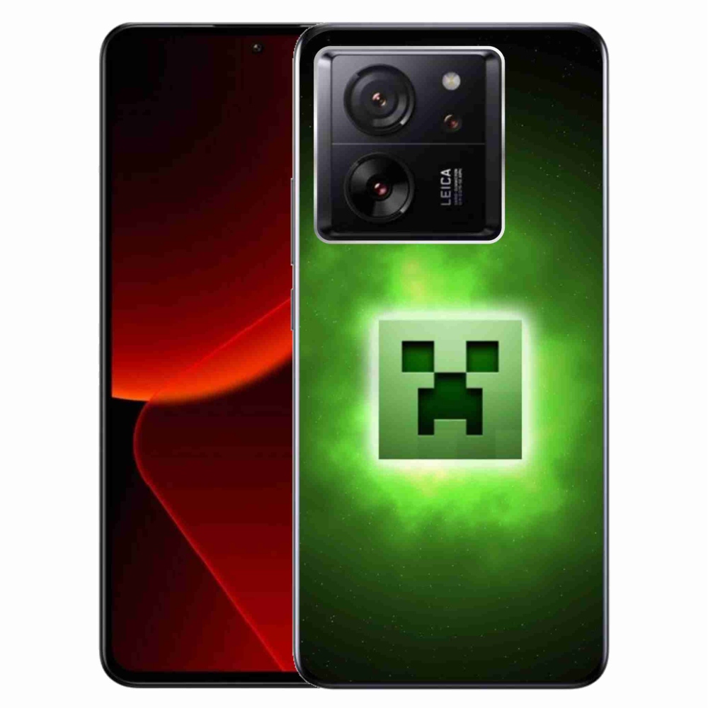 Gél borítás mmCase a Xiaomi 13T/13T Pro számára - minecraft